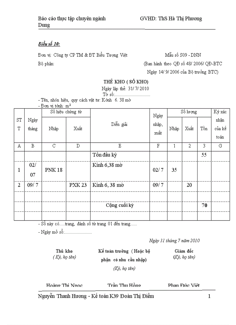 image for page Hoàn thiện kế toán nguyên vật liệu tại Công ty cổ phần thương mại đầu tư Biểu Tượng Việt 1