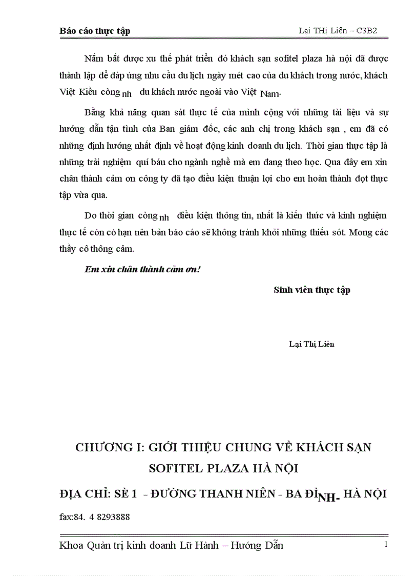 image for page hoạt động kinh doanh lữ hành của khách sạn sofitel plaza hà nội