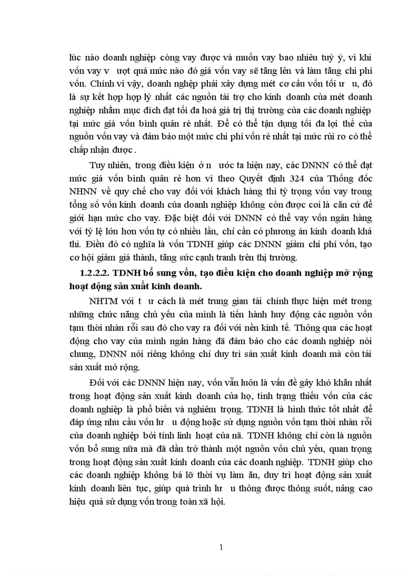 image for page Giải pháp nâng cao chất lươợng tín dụng khi cho vay doanh nghiệp Nhà nước tại Chi nhánh Ngân hàng Công thương Khu vực Đống Đa 1