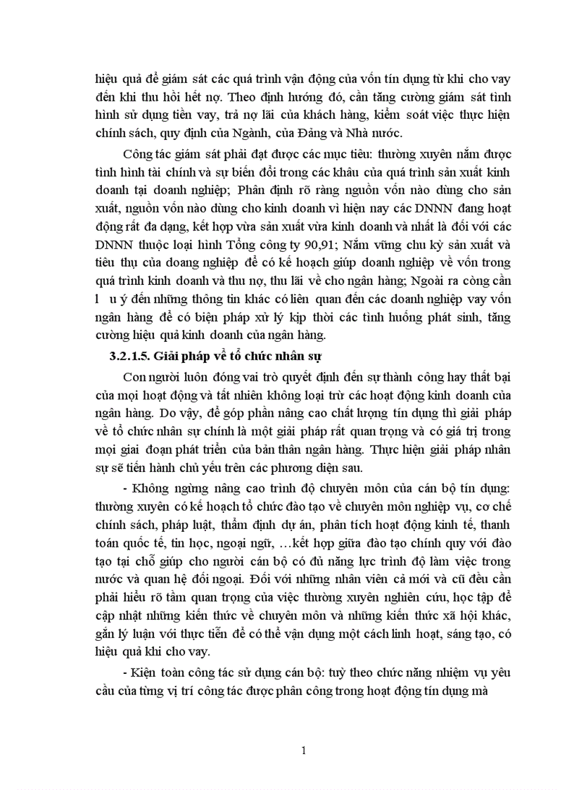 image for page Giải pháp nâng cao chất lươợng tín dụng khi cho vay doanh nghiệp Nhà nước tại Chi nhánh Ngân hàng Công thương Khu vực Đống Đa 1