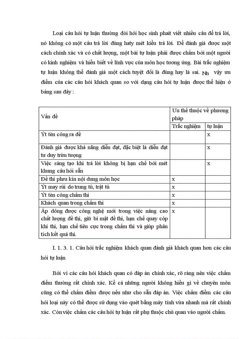 image for page Bước xây dựng bài kiểm tra bằng trắc nghiệm khách quan