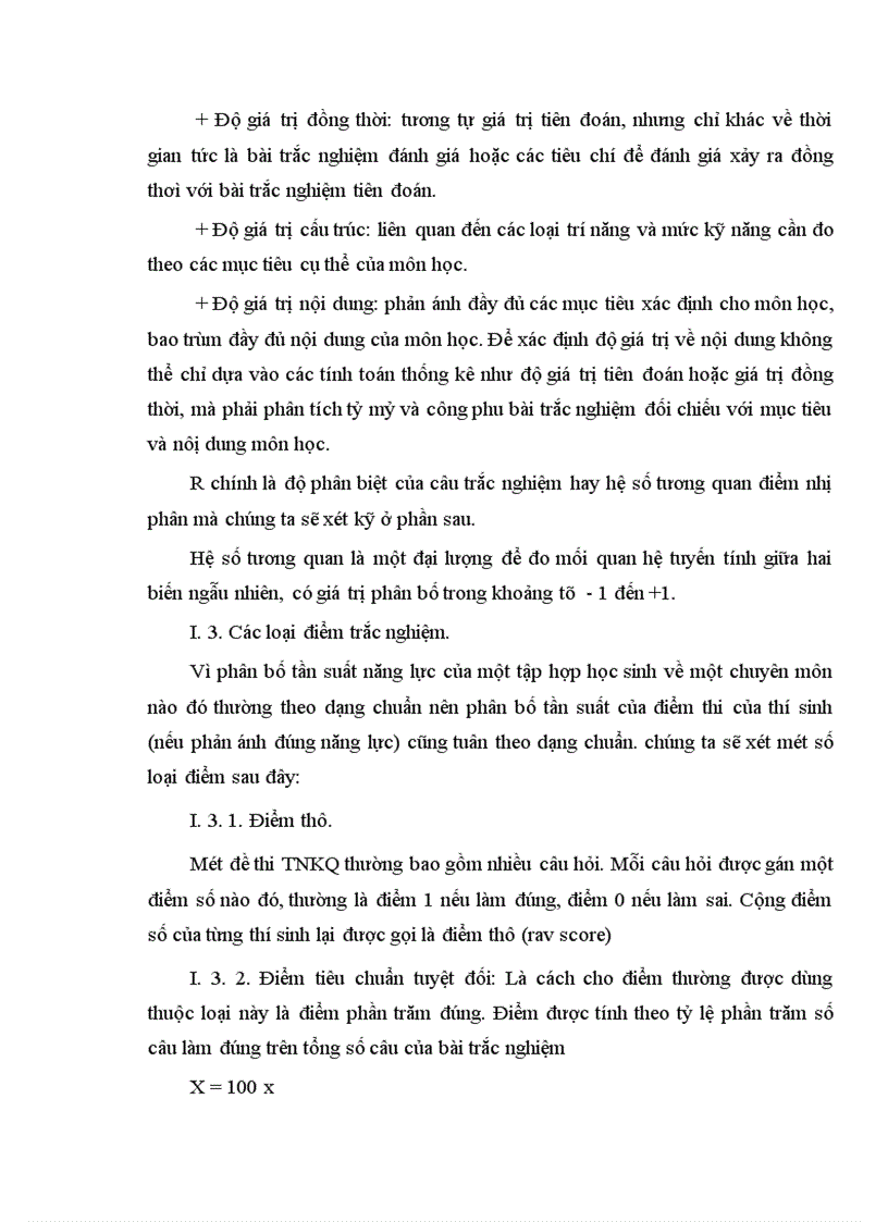 image for page Bước xây dựng bài kiểm tra bằng trắc nghiệm khách quan