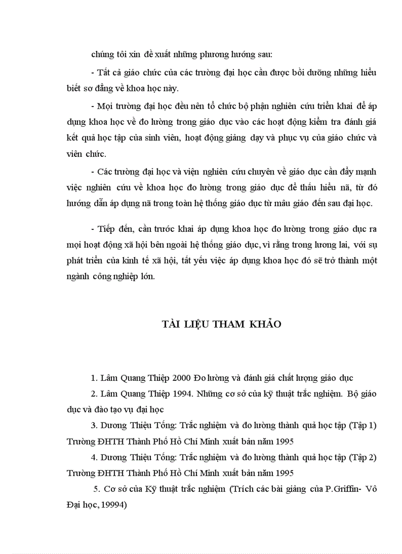 image for page Bước xây dựng bài kiểm tra bằng trắc nghiệm khách quan