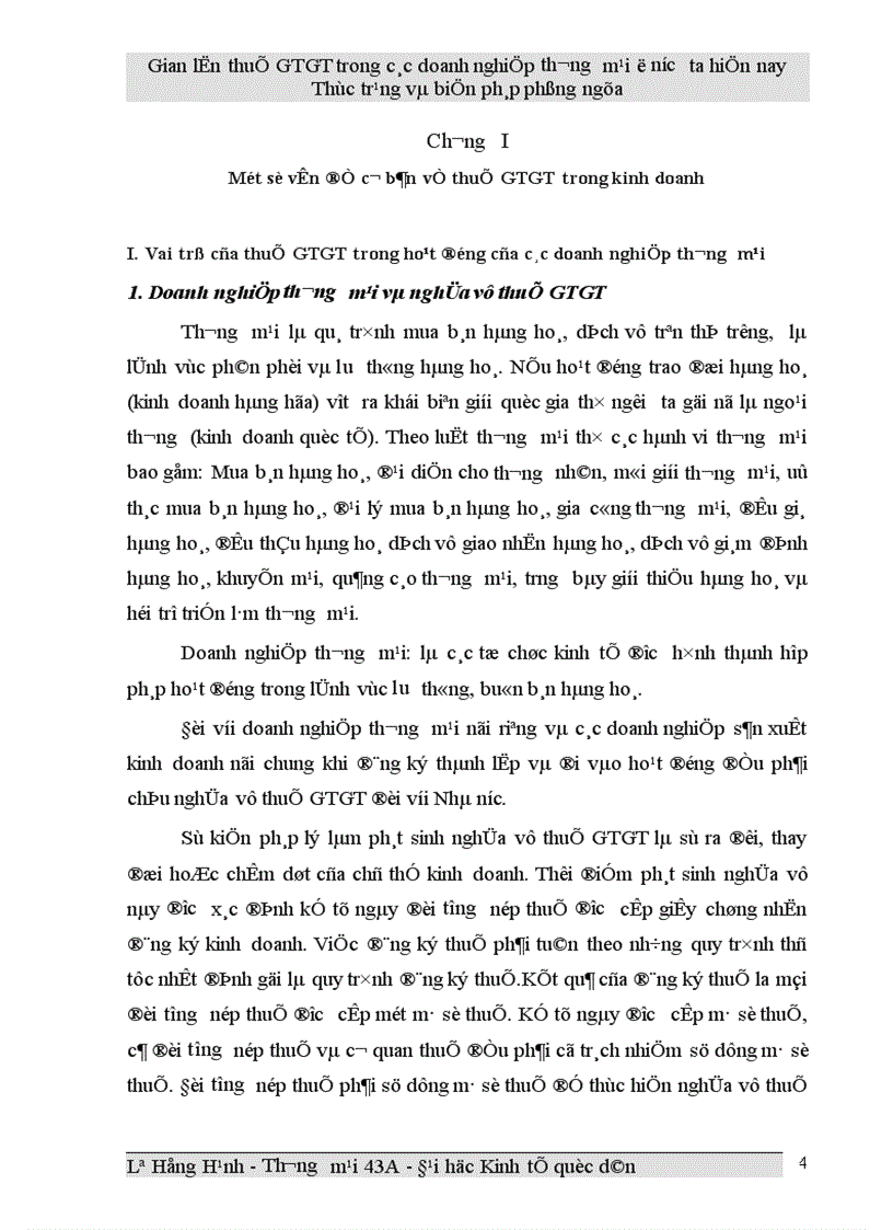 image for page Gian lận thuế GTGT trong các doanh nghiệp thương mại ở Việt Nam hiện nay và biện pháp phòng ngừa