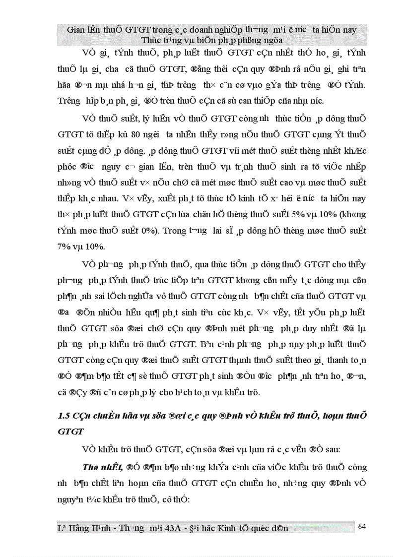 image for page Gian lận thuế GTGT trong các doanh nghiệp thương mại ở Việt Nam hiện nay và biện pháp phòng ngừa