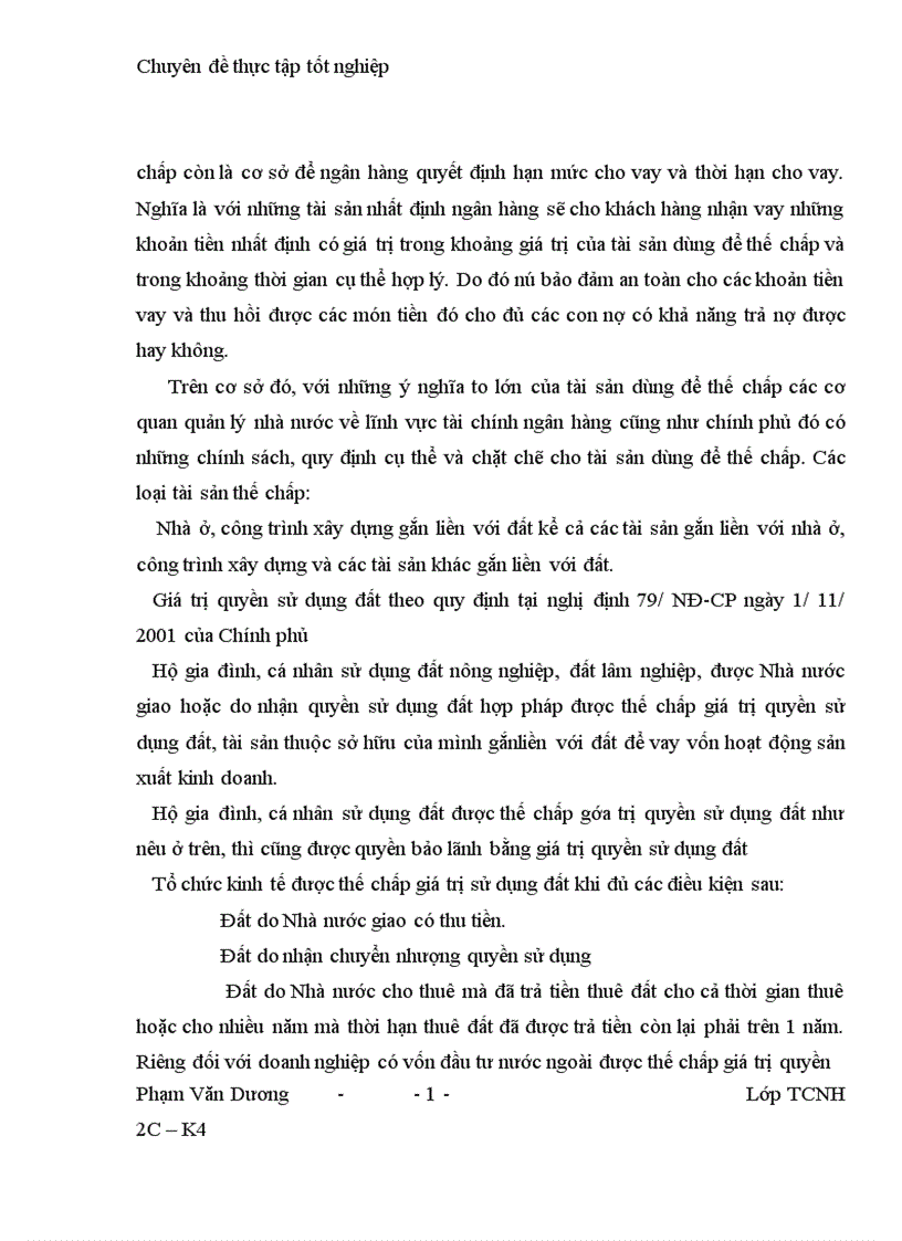 image for page Giải pháp nhằm nâng cao hiệu quả bảo đảm tiền vay bằng thế chấp tài sản trong hoạt động tín dụng tại NHTMCP Hàng Hải 1