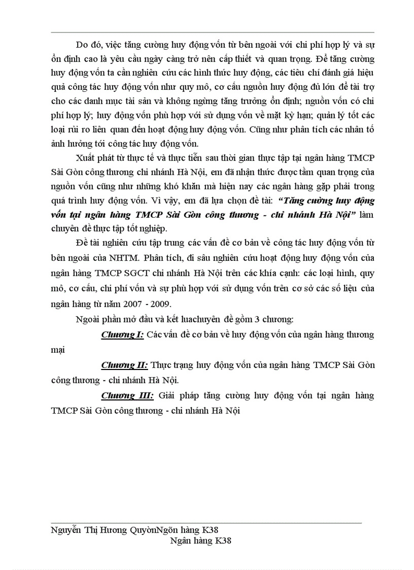 image for page Tăng cường huy động vốn tại ngân hàng TMCP Sài Gòn công thương chi nhánh Hà Nội 1