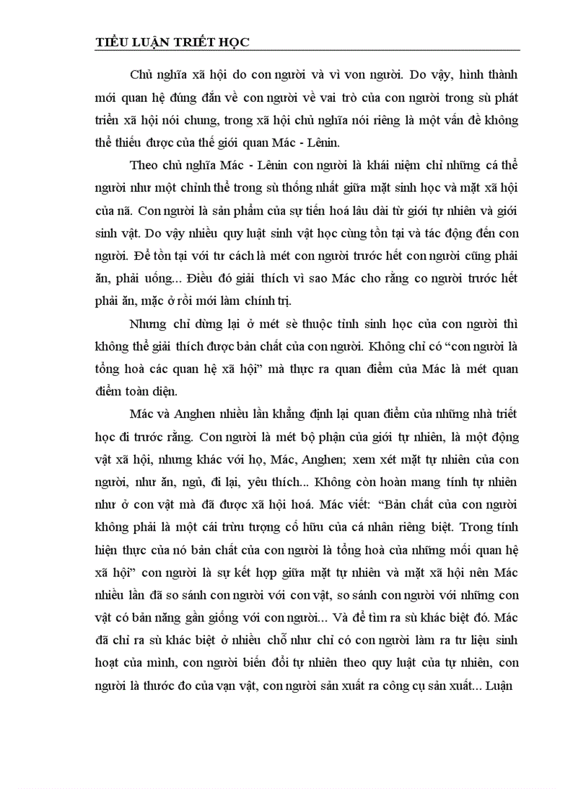 image for page Quan điểm của chủ nghĩa Mác về con người 1