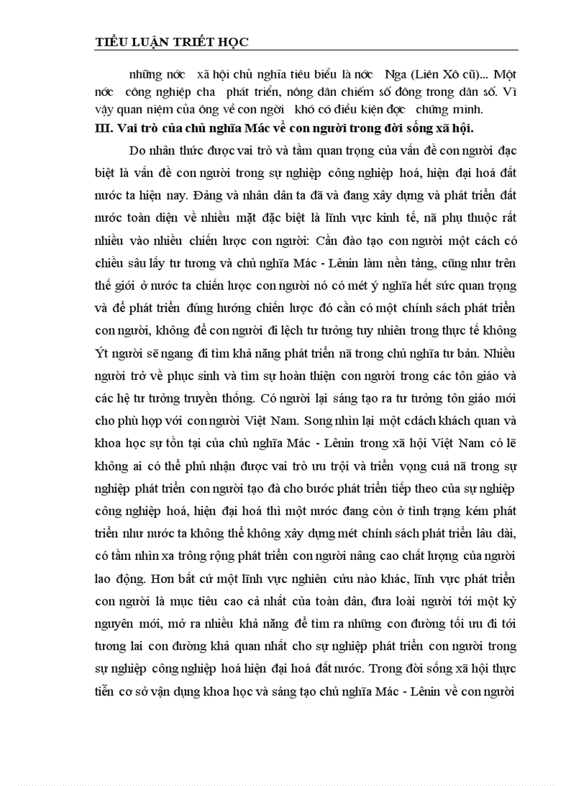 image for page Quan điểm của chủ nghĩa Mác về con người 1