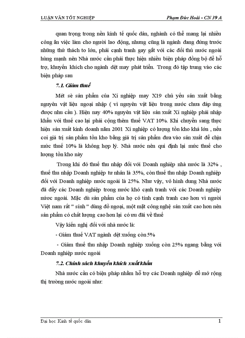 image for page Một số biện pháp cơ bản nhằm duy trì và mở rộng thị trường tiêu thụ sản phẩm tại Xí nghiệp may đo X19 thuộc Công ty 247 bộ quốc phòng 1