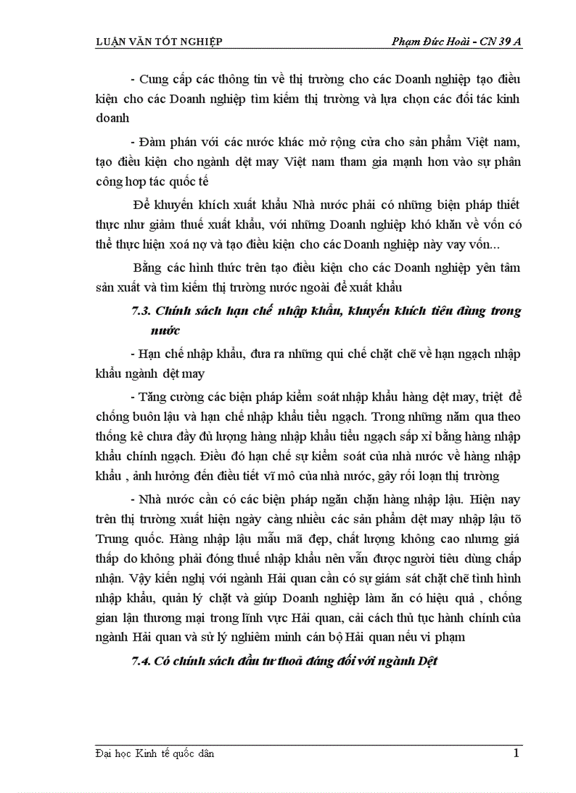 image for page Một số biện pháp cơ bản nhằm duy trì và mở rộng thị trường tiêu thụ sản phẩm tại Xí nghiệp may đo X19 thuộc Công ty 247 bộ quốc phòng 1
