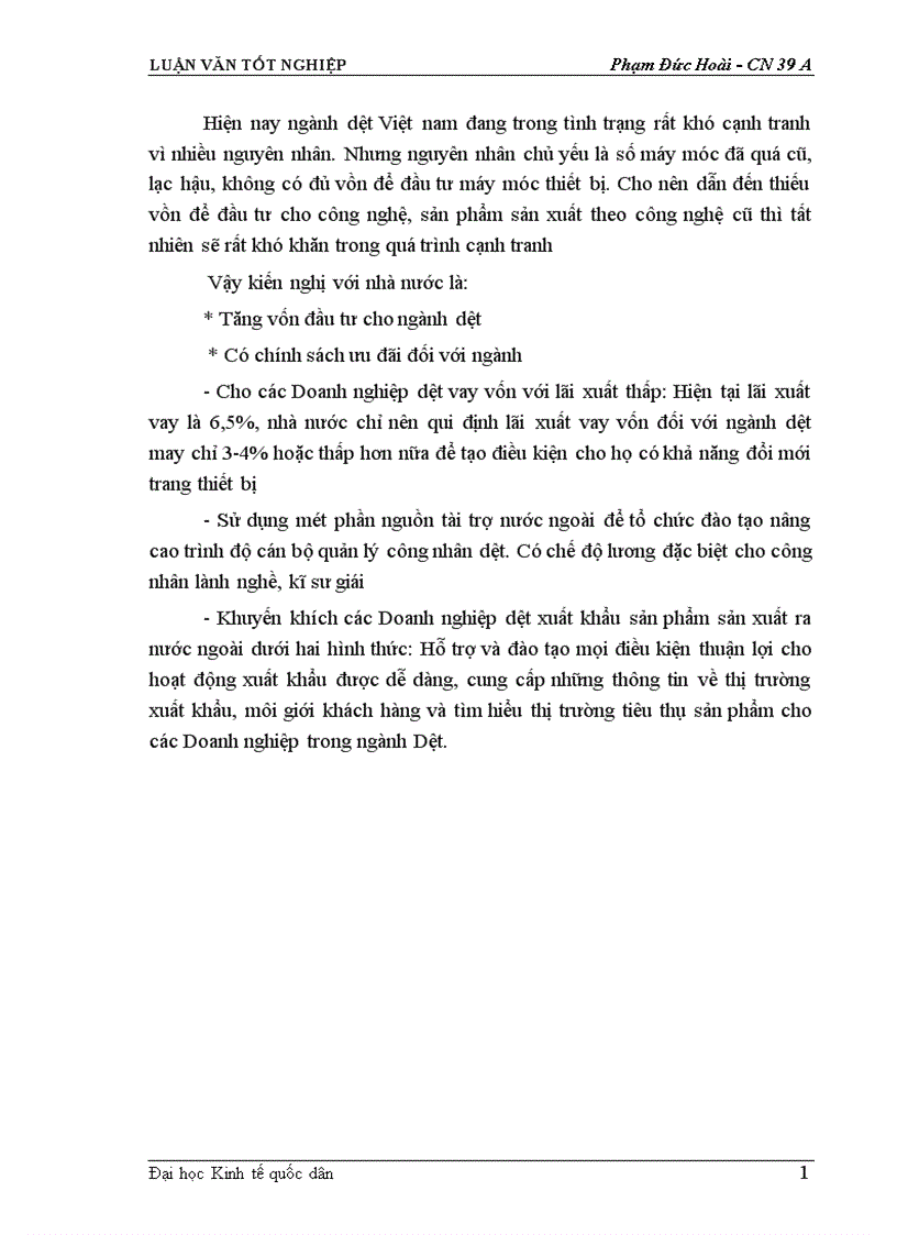 image for page Một số biện pháp cơ bản nhằm duy trì và mở rộng thị trường tiêu thụ sản phẩm tại Xí nghiệp may đo X19 thuộc Công ty 247 bộ quốc phòng 1