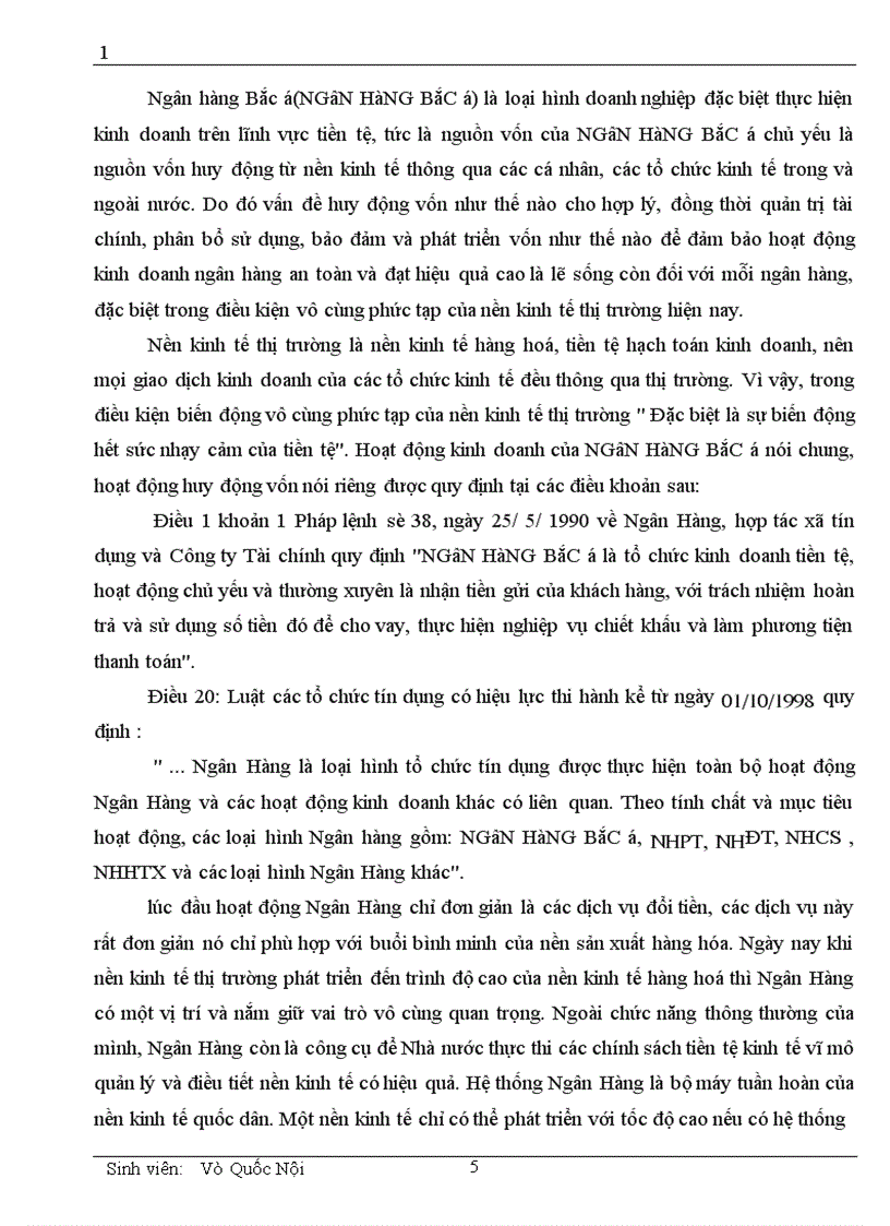 image for page Một số vấn đề cơ bản về vốn và kế toán huy động vốn tại chi nhánh NHNN PTNN Quận Tây Hồ 1