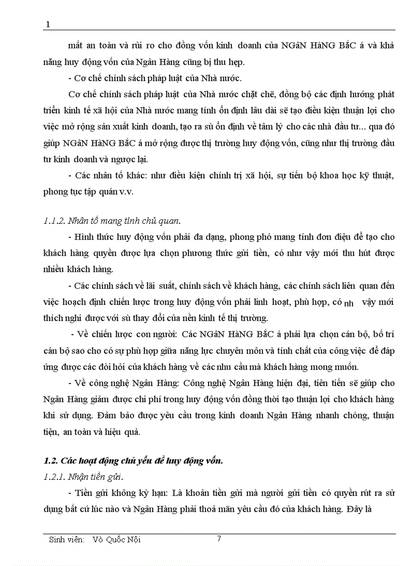 image for page Một số vấn đề cơ bản về vốn và kế toán huy động vốn tại chi nhánh NHNN PTNN Quận Tây Hồ 1