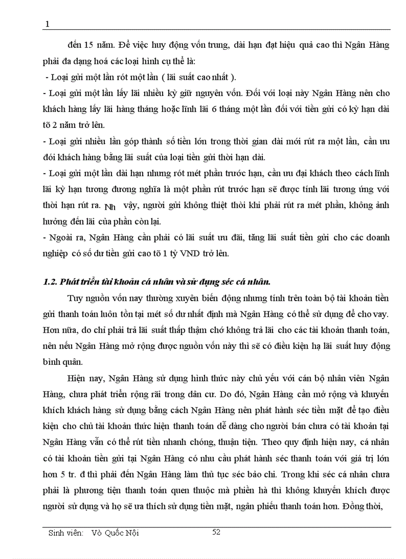 image for page Một số vấn đề cơ bản về vốn và kế toán huy động vốn tại chi nhánh NHNN PTNN Quận Tây Hồ 1