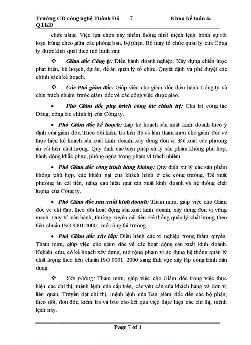 image for page Báo cáo tổng hợp về công ty xây dựng công trình hàng không ACC