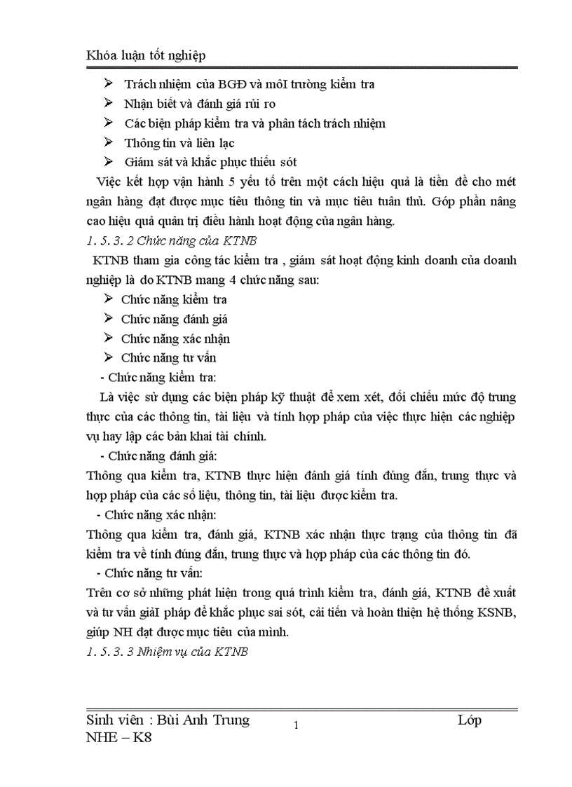 image for page Một số giải pháp nâng cao hiệu quả kiểm toán nội bộ đối với hoạt động tín dụng tại Sở giao dịch III Ngân hàng Đầu tư và Phát triển Việt Nam 1