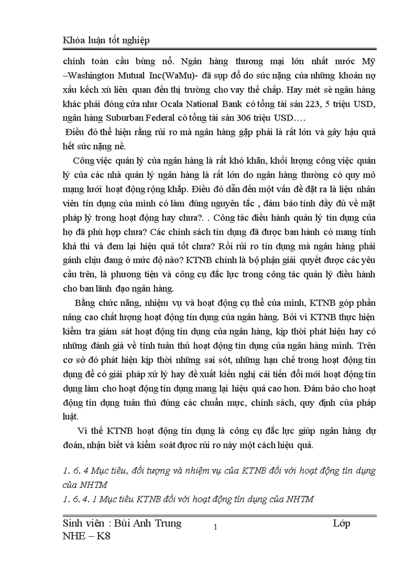 image for page Một số giải pháp nâng cao hiệu quả kiểm toán nội bộ đối với hoạt động tín dụng tại Sở giao dịch III Ngân hàng Đầu tư và Phát triển Việt Nam 1