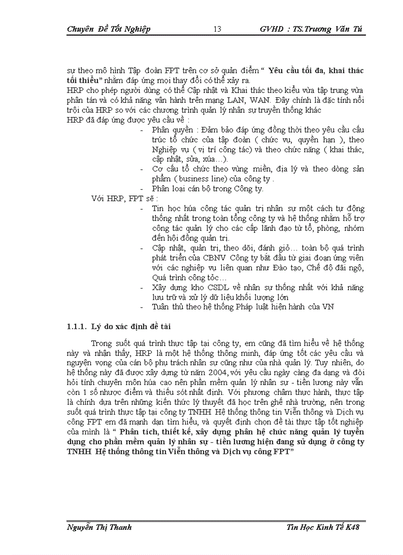 image for page Phân tích thiết kế xây dựng chức năng quản lý tuyển dụng cho phần mềm quản lý nhân sự tiền lương HRP của Công ty TNHH Hệ thống thông tin Viễn thông và Dịch vụ công FPT