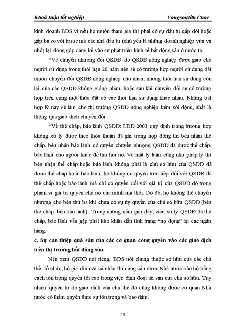 image for page Thực trạng pháp luật về thị trường quyền sử dụng đất trong thị trường bất động sản ở Việt Nam