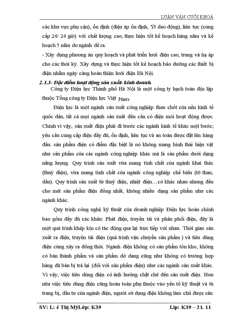 image for page Tổ chức công tác kế toán nguyên vật liệu tại Công ty Điện lực thành phố Hà Nội 1