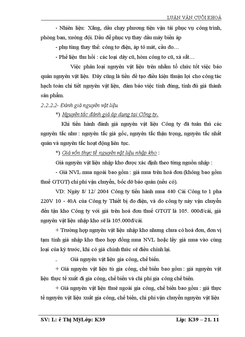 image for page Tổ chức công tác kế toán nguyên vật liệu tại Công ty Điện lực thành phố Hà Nội 1