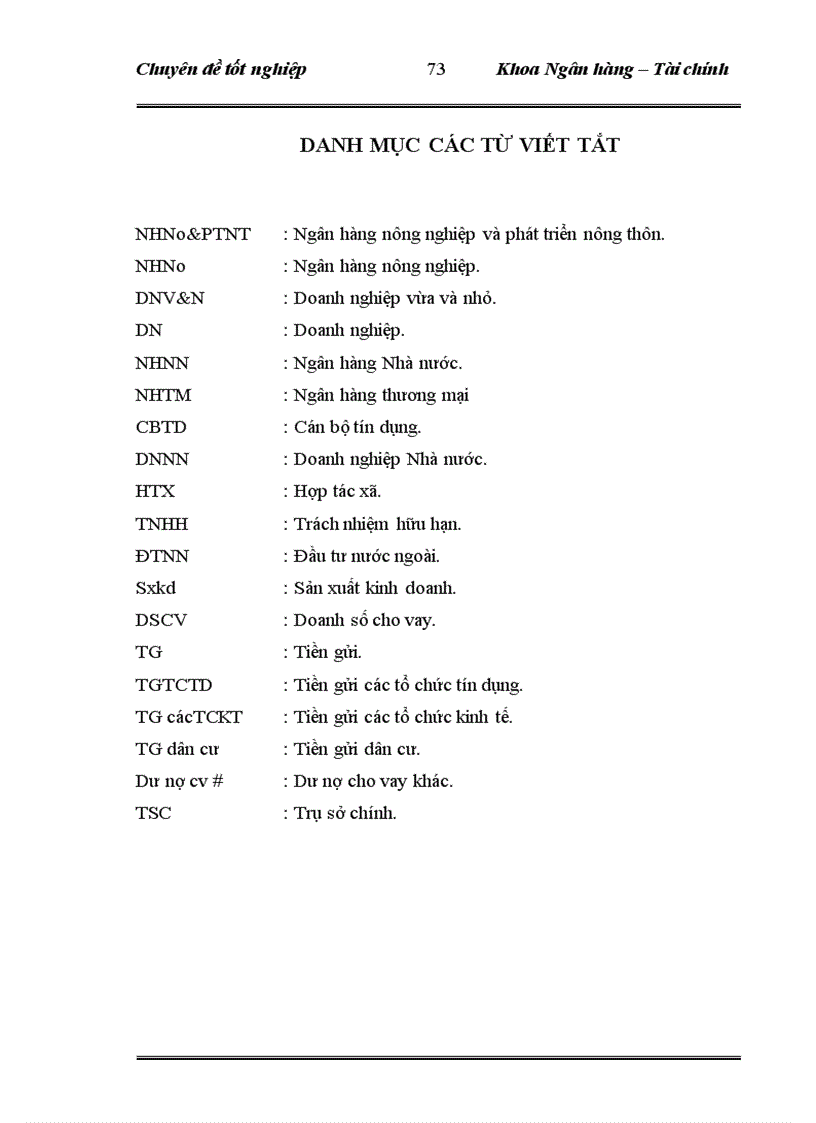 image for page Giải pháp mở rộng cho vay các doanh nghiệp vừa và nhỏ tại Chi nhánh NHNo PTNT Hoàng Mai