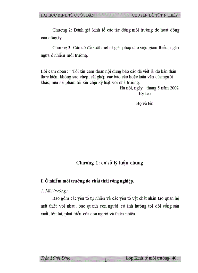 image for page Bước đầu đánh giá kinh tế các tác động môi trường do hoạt động của công ty Cao su Sao vàng Hà Nội
