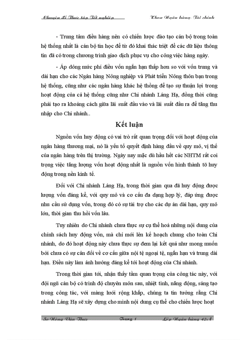 image for page Hoàn thiện chính sách huy động vốn tại Chi nhánh Ngân hàng Nông nghiệp và Phát triển Nông thôn Láng Hạ 1