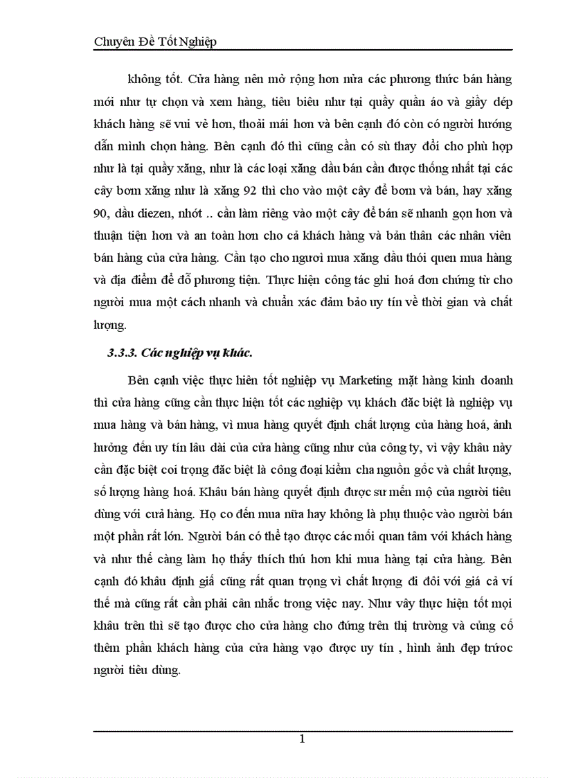 image for page Hoàn thiện nghiệp vụ Marketing mặt hàng kinh doanh tại cửa hàng thương mại 1174 đường Láng thuộc Công ty cổ phần thương mại Cầu Giấy 1