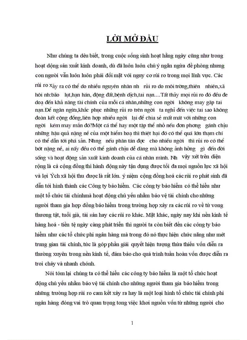 image for page Bàn về nghiệp vụ Bảo hiểm nhân thọ và các loại hình Bảo hiểm nhân thọ đang được triển khai ở Việt Nam hiện nay 1