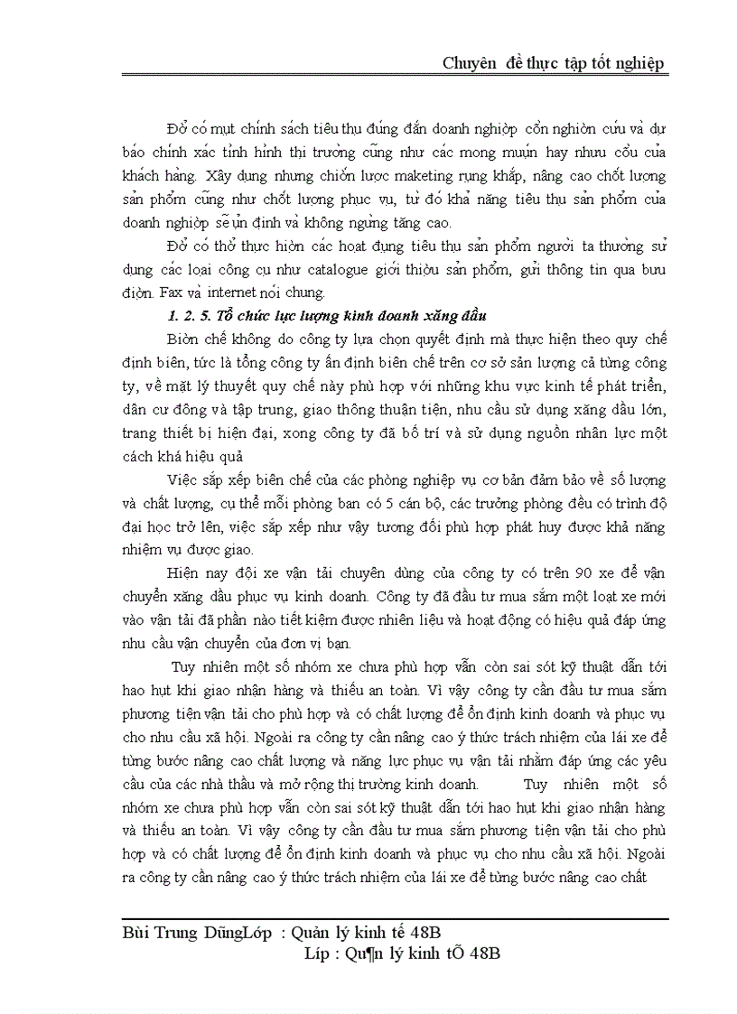 image for page Phân tích thực trạng và đánh giá môi trường kinh doanh của công ty cổ phần vận tải và dịch vụ Petrolimex Hà Tây