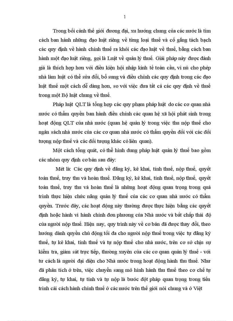 image for page Pháp luật quản lý thuế ở Việt Nam Thực trạng và hướng hoàn thiện 1