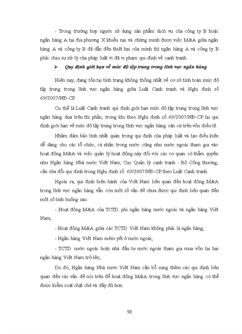 image for page Hoạt động mua lại và sáp nhập M A trong lĩnh vực Ngân hàng tại Mỹ và bài học kinh nghiệm đối với Việt Nam