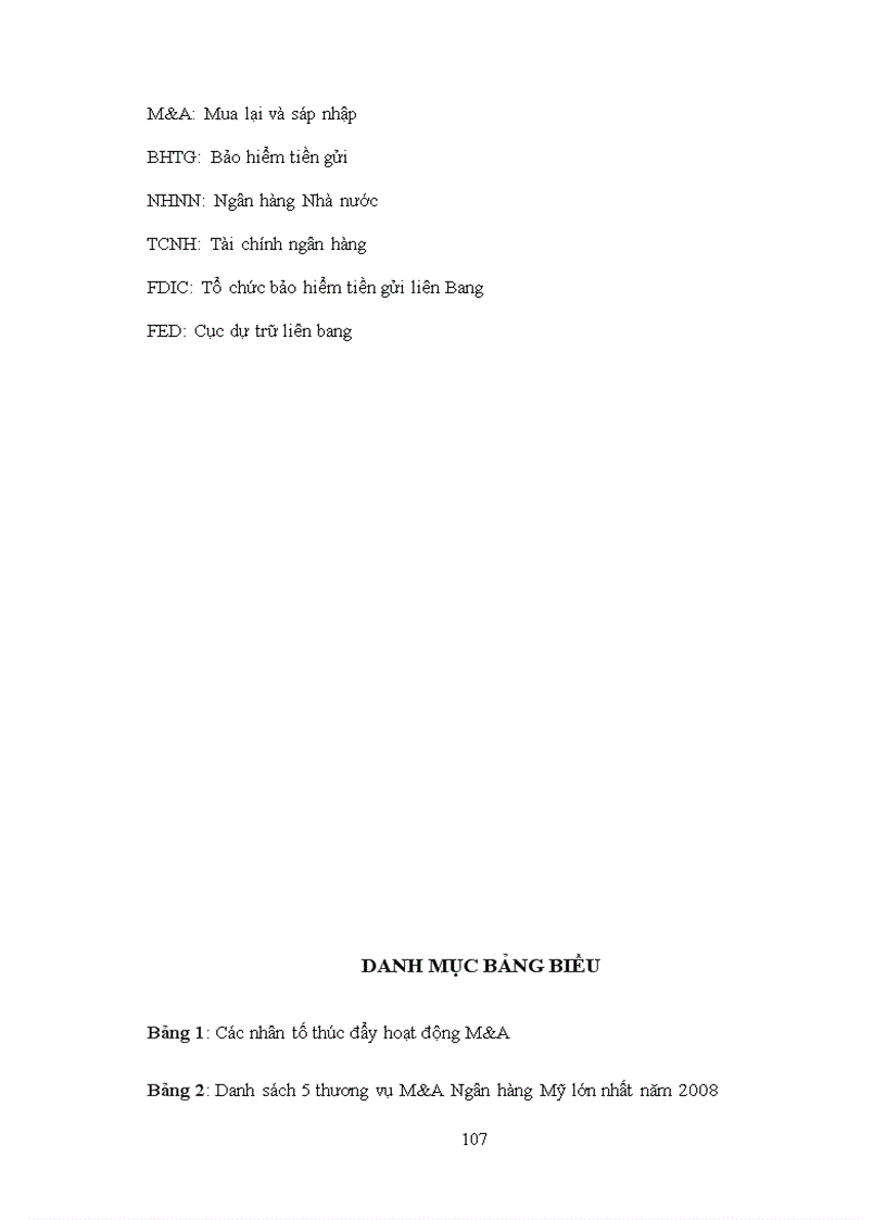 image for page Hoạt động mua lại và sáp nhập M A trong lĩnh vực Ngân hàng tại Mỹ và bài học kinh nghiệm đối với Việt Nam