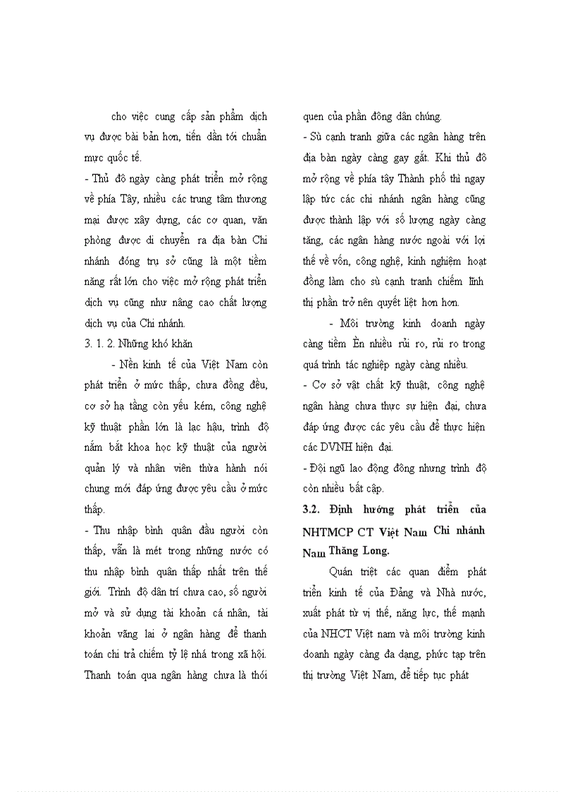 image for page Mở rộng hoạt động thanh toán quốc tế theo phương thức tín dụng chứng từ tại NHTM Cổ Phần Công Thương Việt Nam Chi nhánh Nam Thăng Long 1