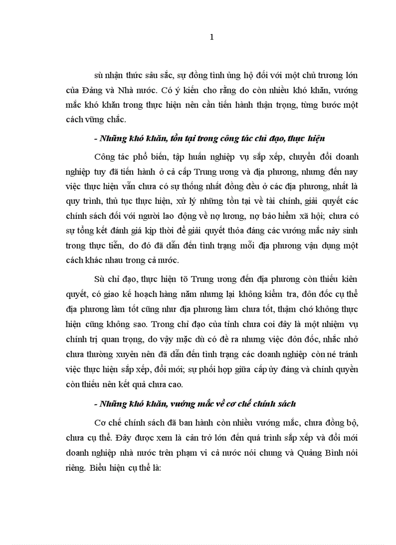 image for page Các giải pháp thúc đẩy quá trình sắp xếp đổi mới doanh nghiệp nhà nước để nâng cao hiệu quả doanh nghiệp nhà nước ở tỉnh Quảng Bình hiện nay