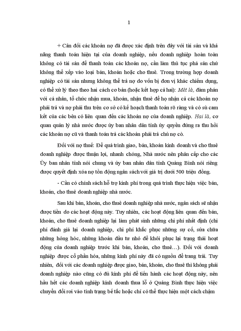 image for page Các giải pháp thúc đẩy quá trình sắp xếp đổi mới doanh nghiệp nhà nước để nâng cao hiệu quả doanh nghiệp nhà nước ở tỉnh Quảng Bình hiện nay