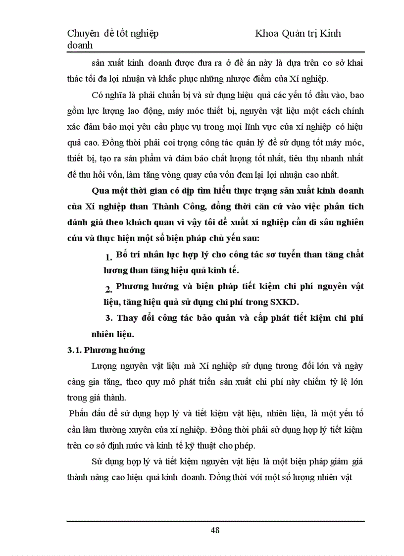 image for page Nâng cao hiệu quả kinh doanh của Xí nghiệp than Thành Công 1