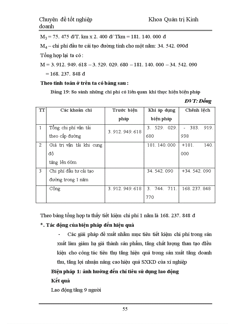 image for page Nâng cao hiệu quả kinh doanh của Xí nghiệp than Thành Công 1