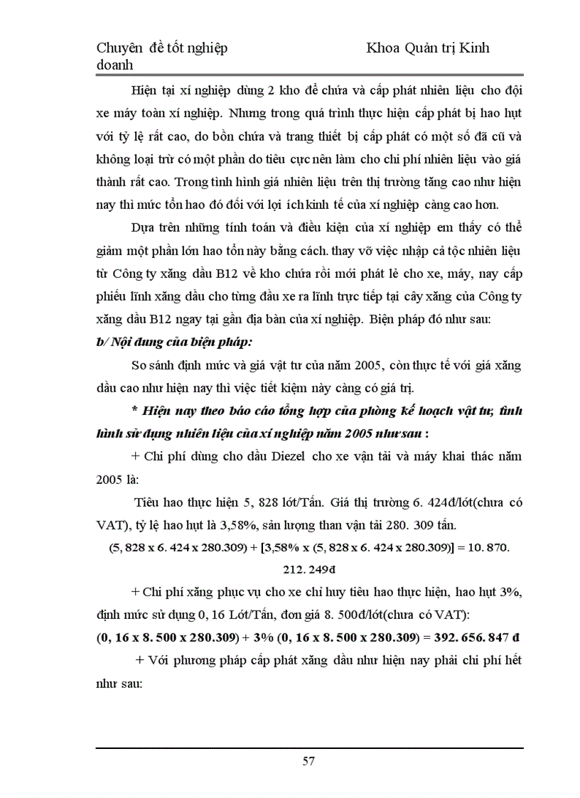 image for page Nâng cao hiệu quả kinh doanh của Xí nghiệp than Thành Công 1