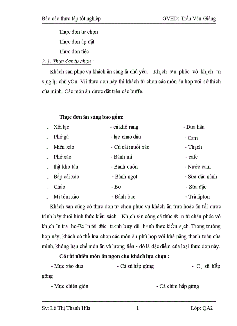 image for page Xác định cơ sở khoa học về công tác cung ứng nguyên liệu và tổ chức sản xuất sản phẩm ăn uống trong kinh doanh ăn uống