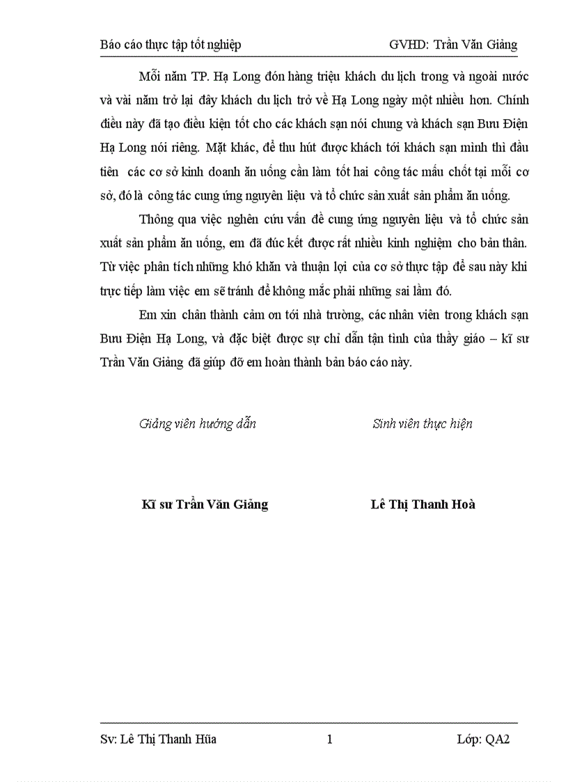 image for page Xác định cơ sở khoa học về công tác cung ứng nguyên liệu và tổ chức sản xuất sản phẩm ăn uống trong kinh doanh ăn uống