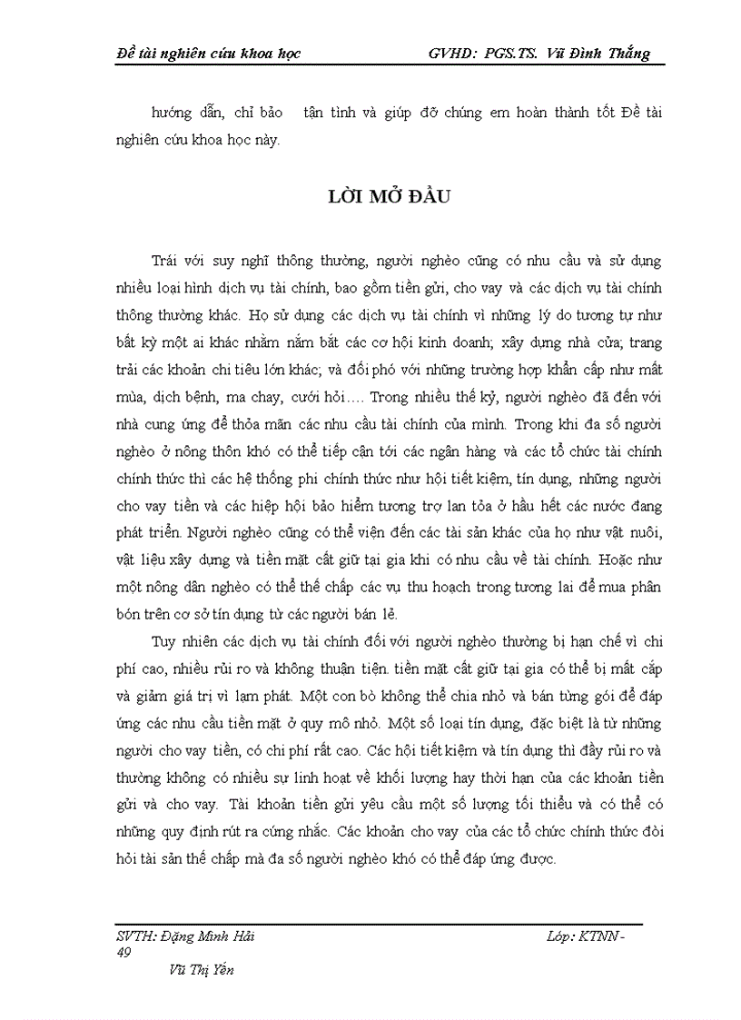 image for page Nâng cao khả năng tiếp cận tín dụng cho người nghèo ở nông thôn Việt Nam hiện nay 1