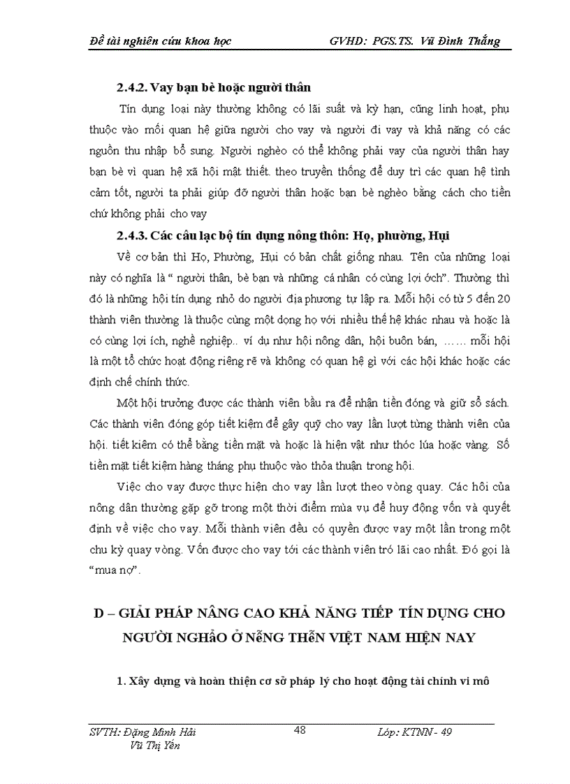 image for page Nâng cao khả năng tiếp cận tín dụng cho người nghèo ở nông thôn Việt Nam hiện nay 1