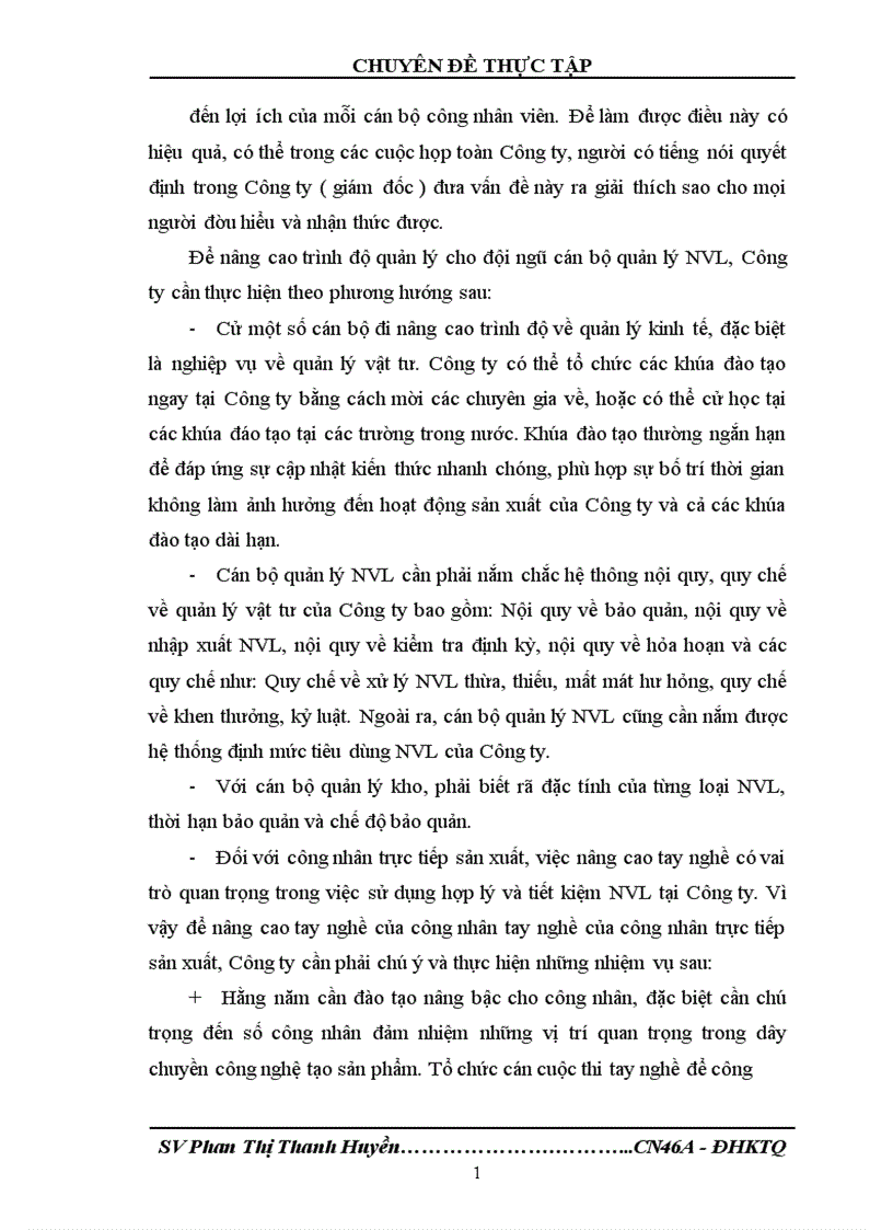 image for page Một số biện pháp nhằm sử dụng hợp lý và tiết kiệm nguyên vật liệu trong sản xuất bao bì xi măng ở Công ty TNHH Thành Duy