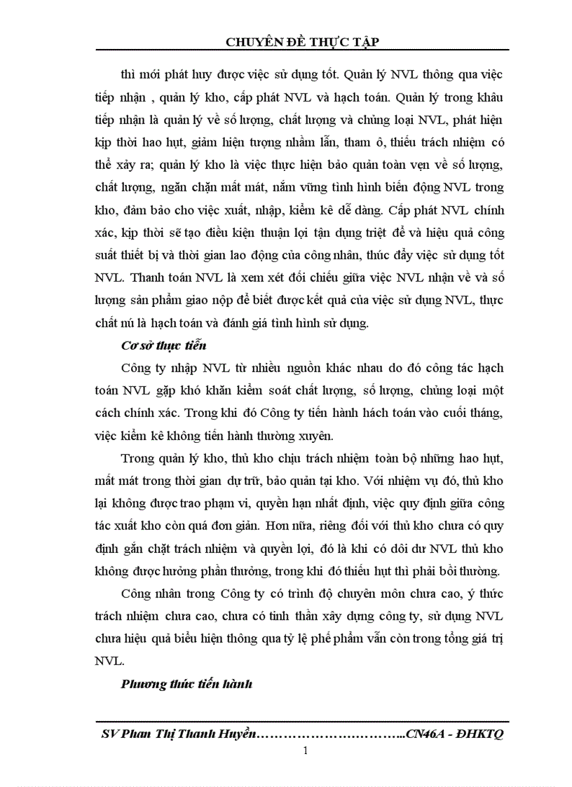 image for page Một số biện pháp nhằm sử dụng hợp lý và tiết kiệm nguyên vật liệu trong sản xuất bao bì xi măng ở Công ty TNHH Thành Duy