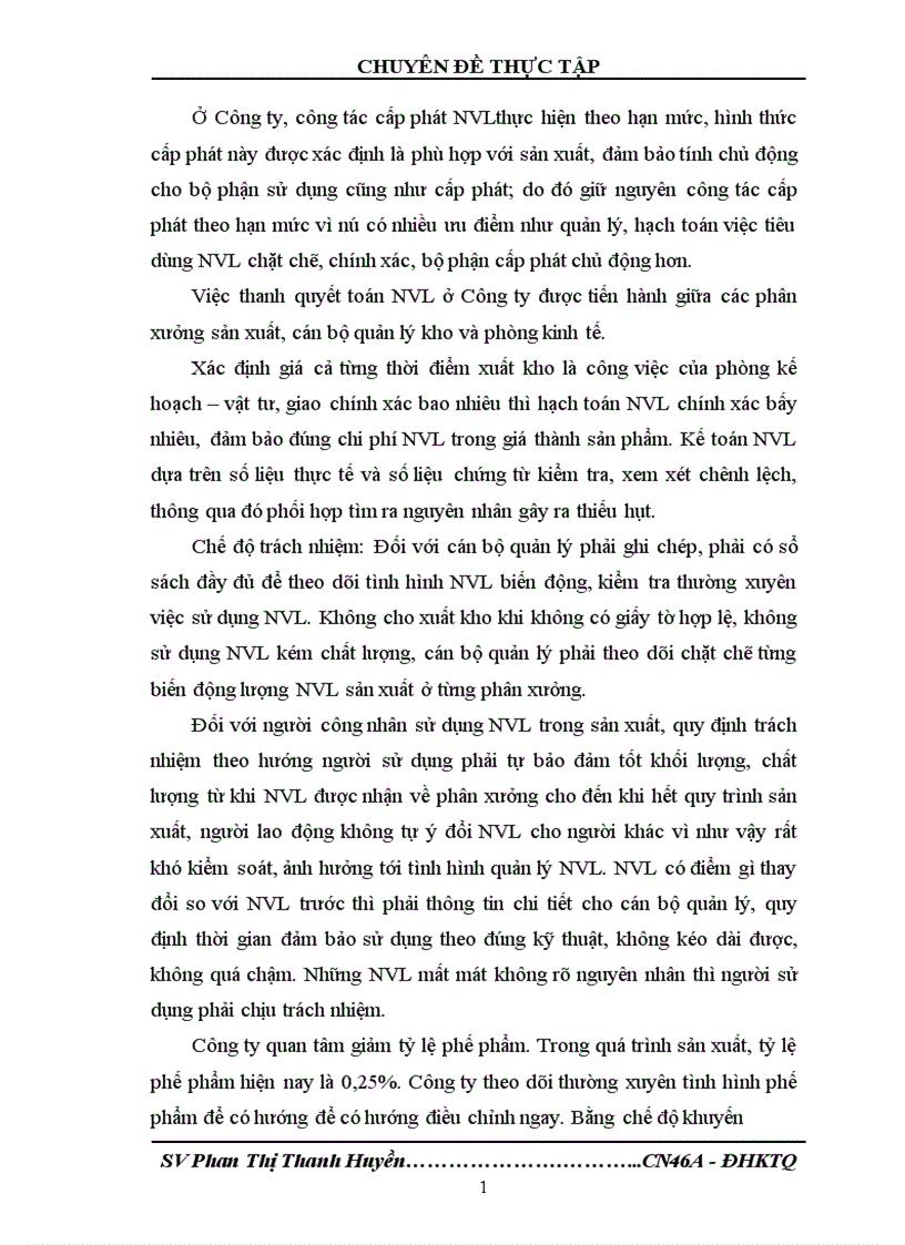 image for page Một số biện pháp nhằm sử dụng hợp lý và tiết kiệm nguyên vật liệu trong sản xuất bao bì xi măng ở Công ty TNHH Thành Duy