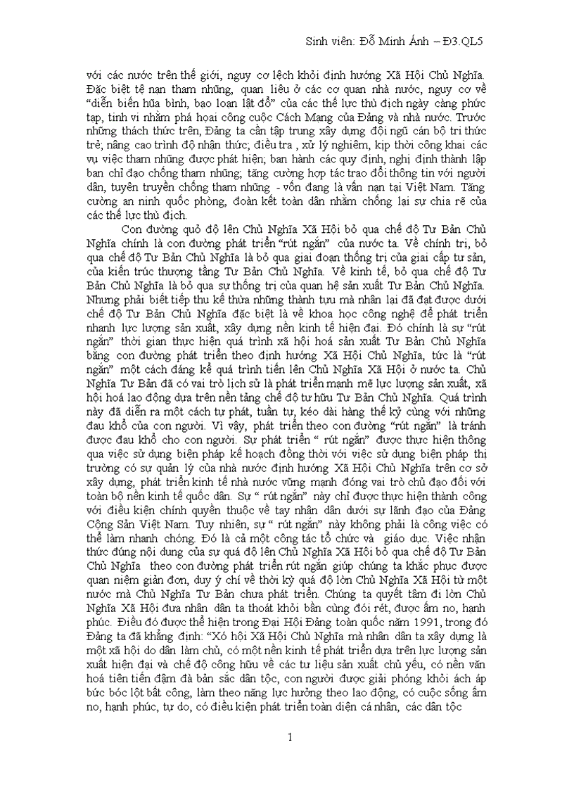 image for page Vấn đề lựa chọn con đường quá độ lên Chủ Nghĩa Xã Hội bỏ qua chế độ Tư Bản Chủ Nghĩa ở Việt Nam