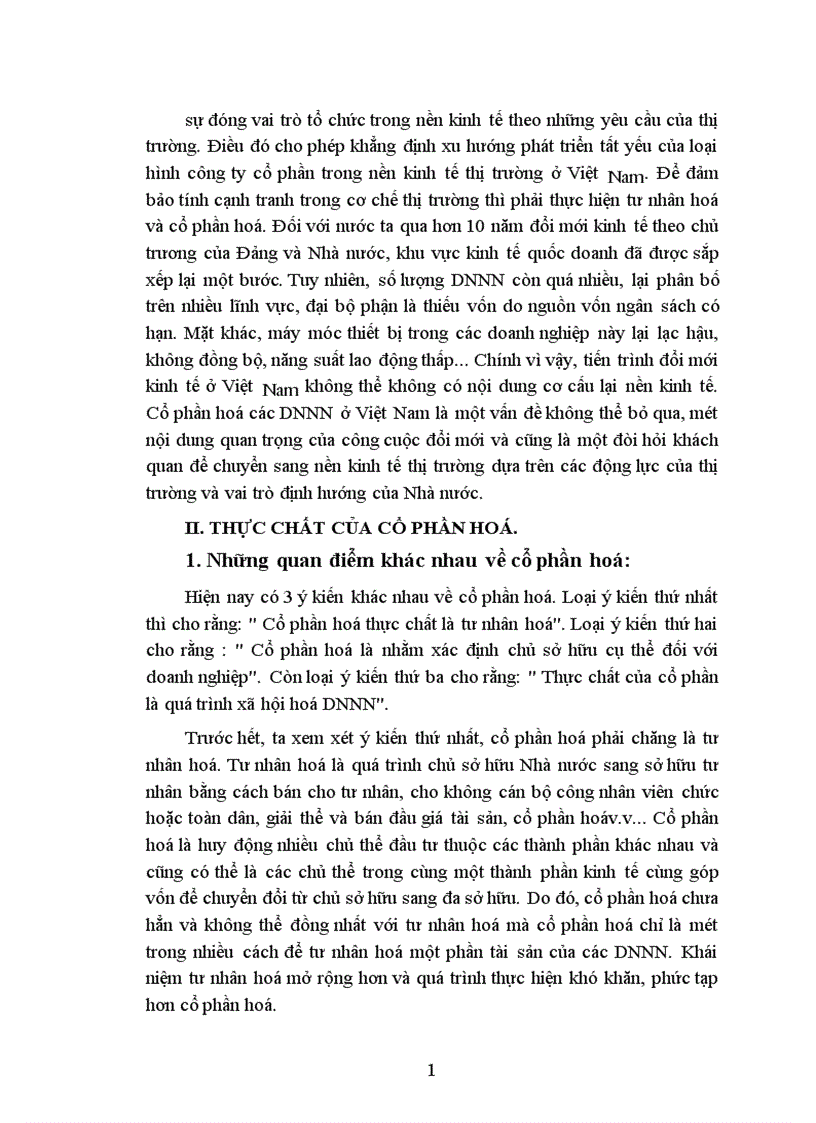 image for page Giải pháp thúc đẩy quá trình cổ phần hoá các doanh nghiệp Nhà nước ở nước ta hiện nay 1